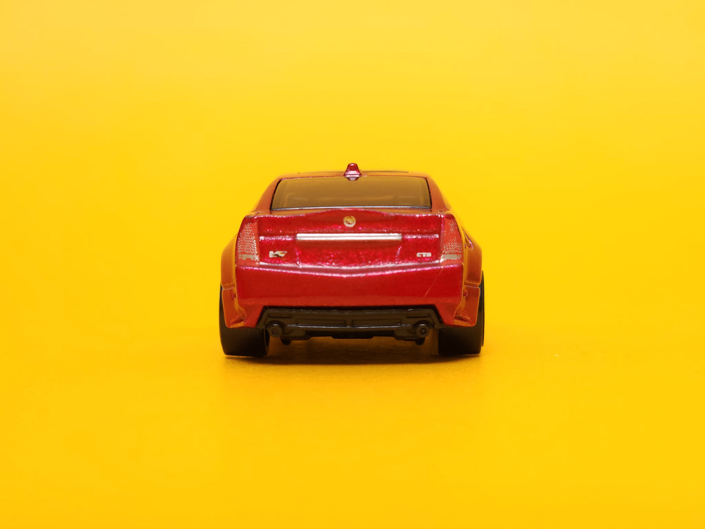 '09 Cadillac CTS-V: Metalflake Maroon – 2013 Mattel Hot Wheels Basic