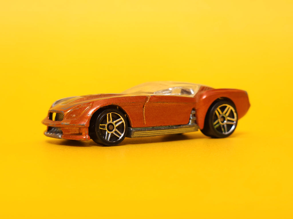 Pony-Up: Metalflake Dark Orange – 2007 Mattel Hot Wheels Basic