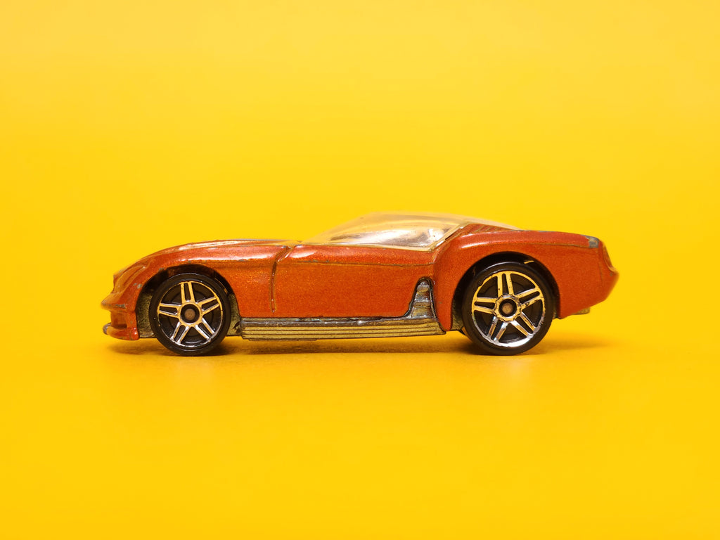 Pony-Up: Metalflake Dark Orange – 2007 Mattel Hot Wheels Basic