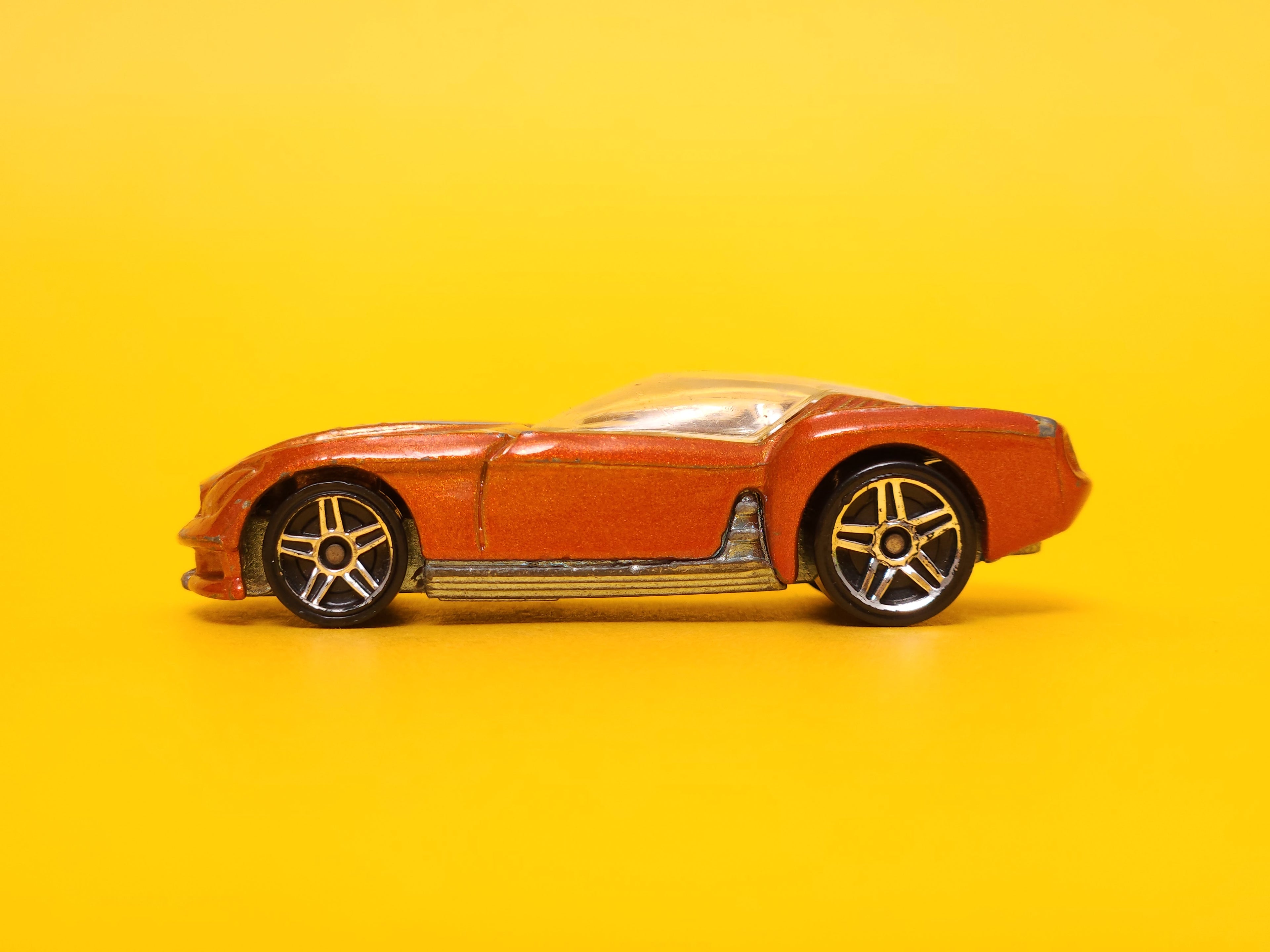 Pony-Up: Metalflake Dark Orange – 2007 Mattel Hot Wheels Basic