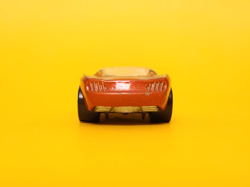 Pony-Up: Metalflake Dark Orange – 2007 Mattel Hot Wheels Basic