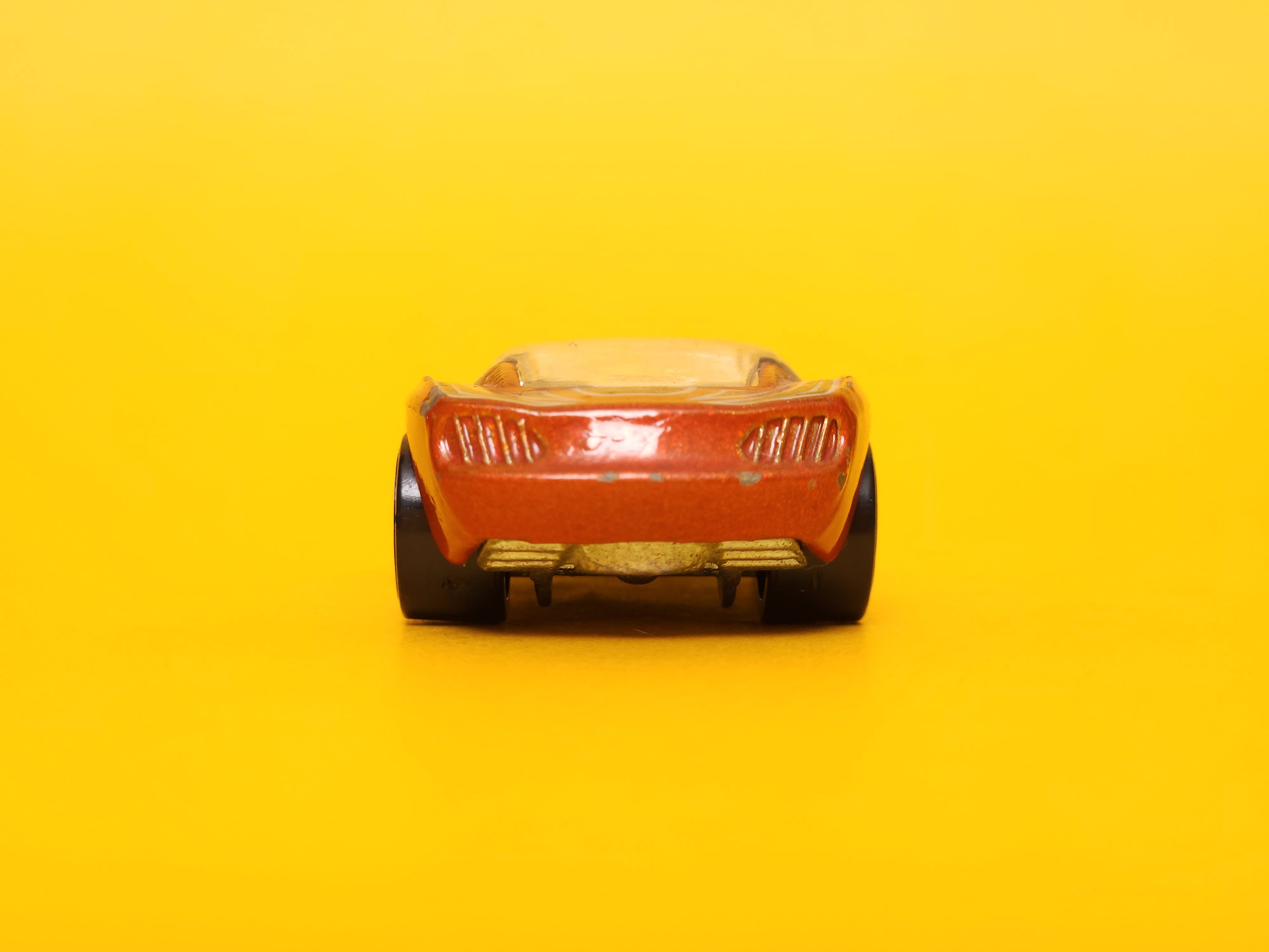 Pony-Up: Metalflake Dark Orange – 2007 Mattel Hot Wheels Basic