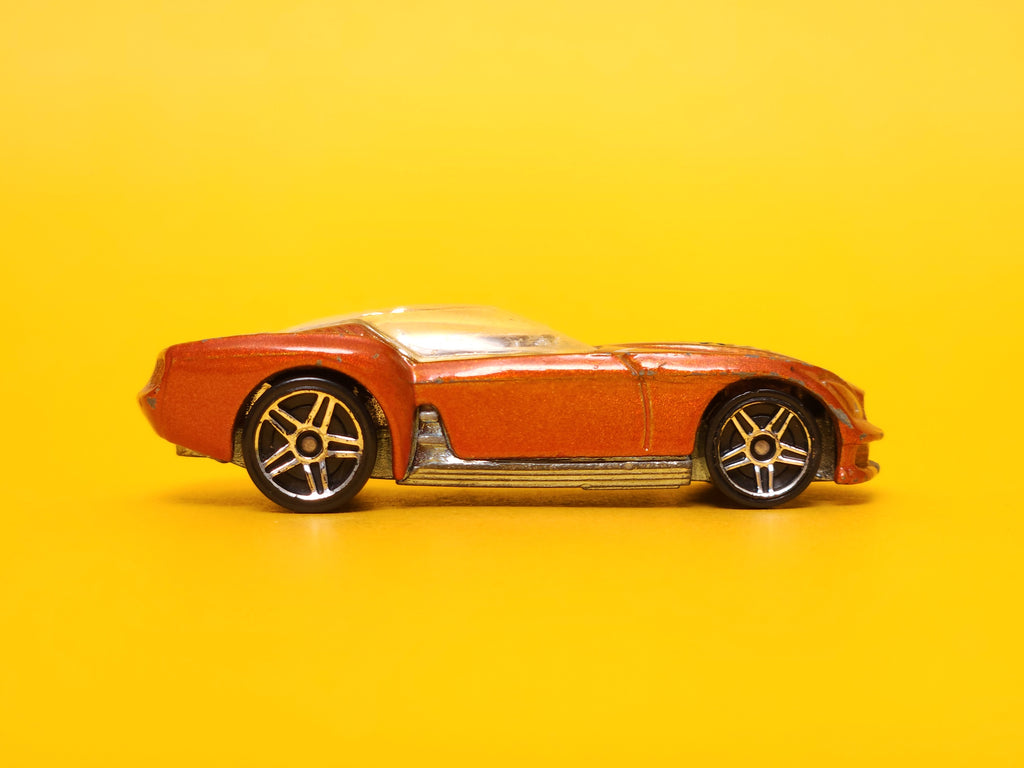 Pony-Up: Metalflake Dark Orange – 2007 Mattel Hot Wheels Basic