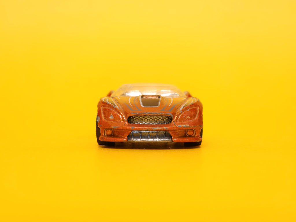 Pony-Up: Metalflake Dark Orange – 2007 Mattel Hot Wheels Basic