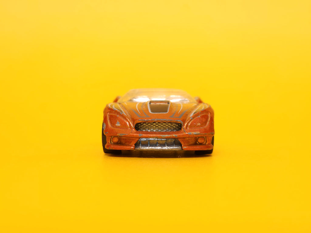 Pony-Up: Metalflake Dark Orange – 2007 Mattel Hot Wheels Basic