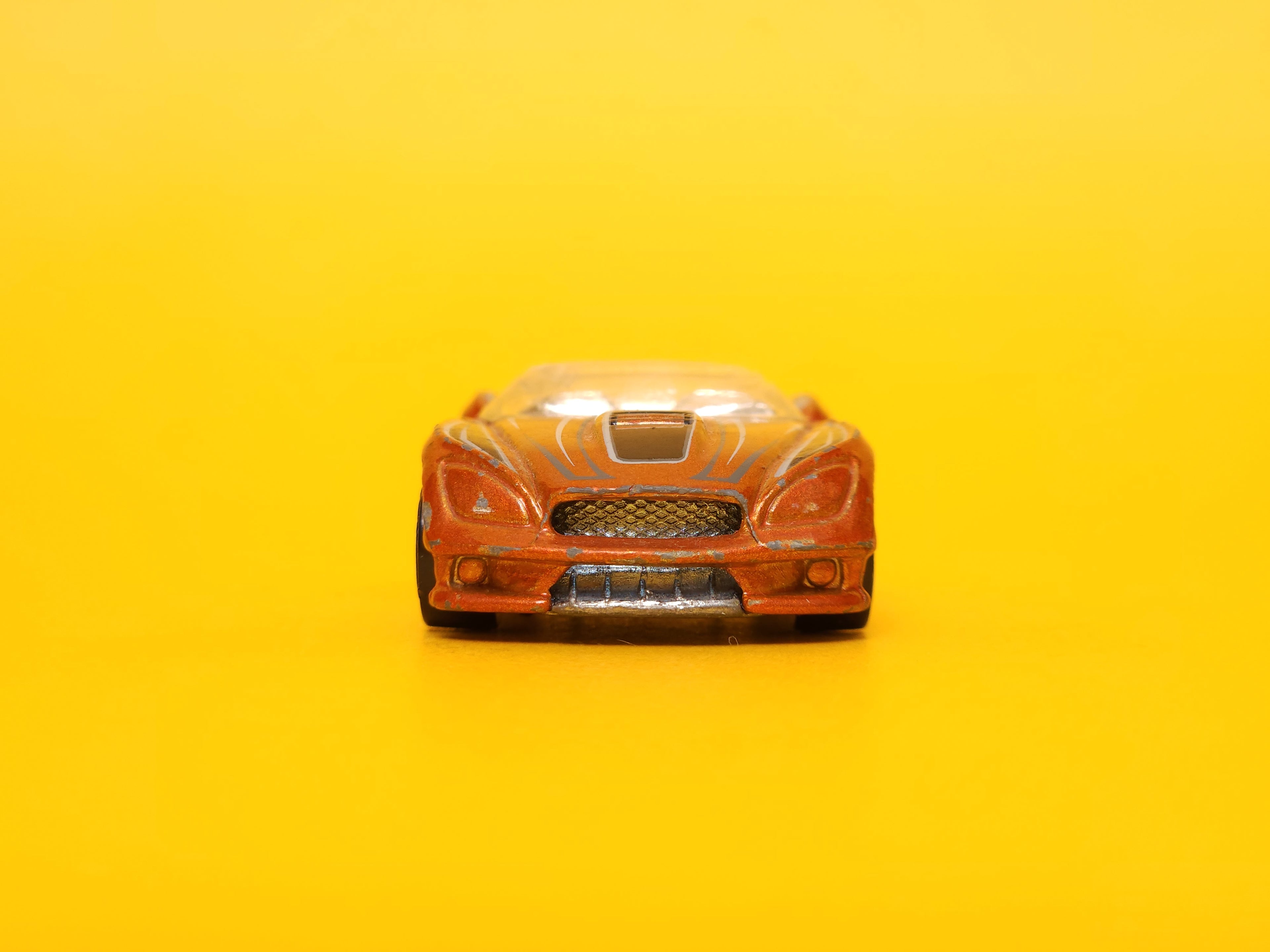 Pony-Up: Metalflake Dark Orange – 2007 Mattel Hot Wheels Basic