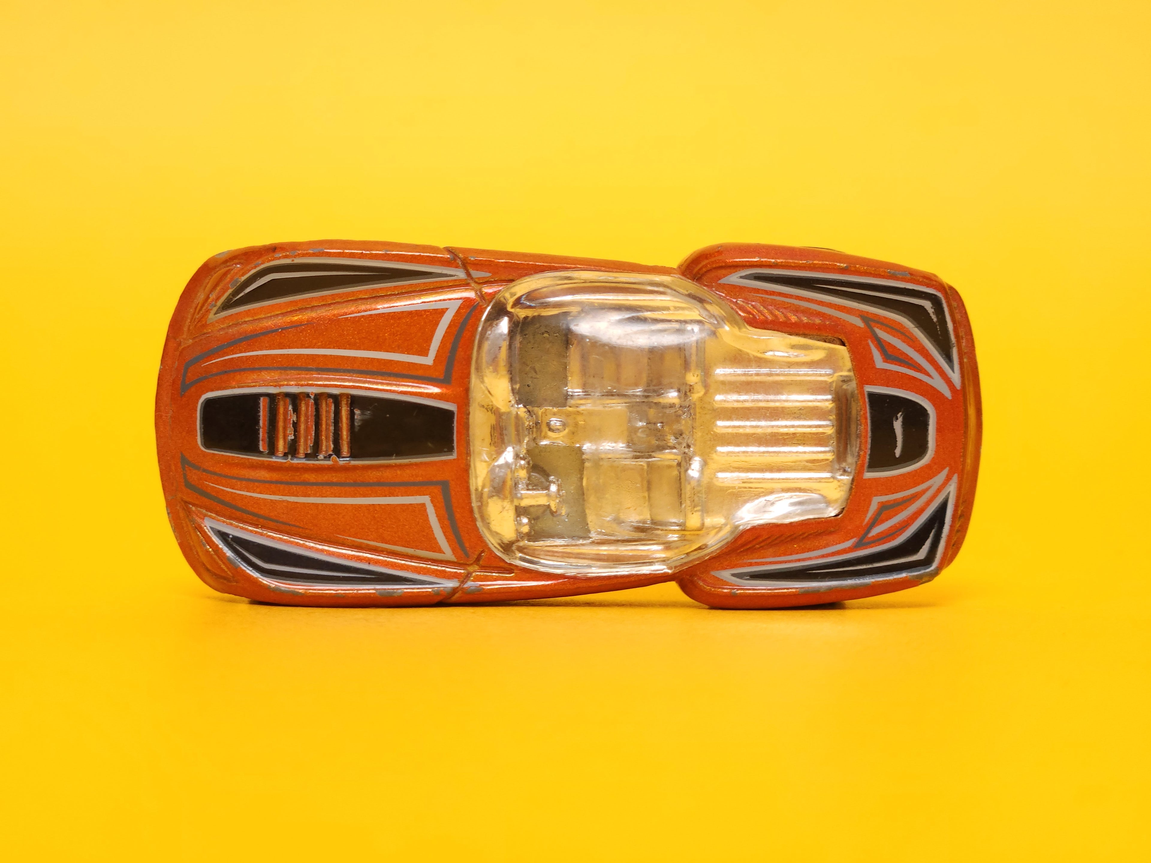 Pony-Up: Metalflake Dark Orange – 2007 Mattel Hot Wheels Basic