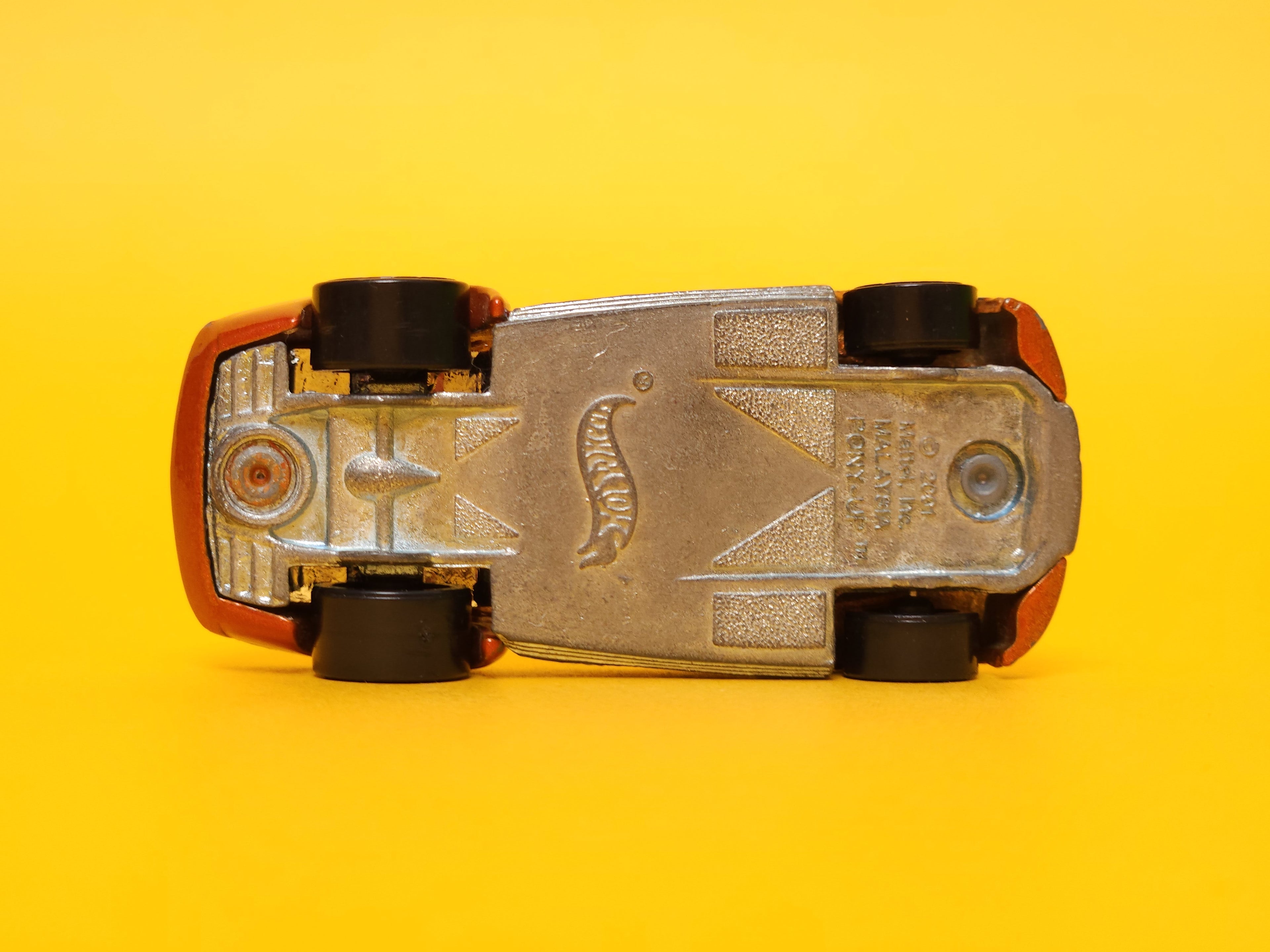 Pony-Up: Metalflake Dark Orange – 2007 Mattel Hot Wheels Basic