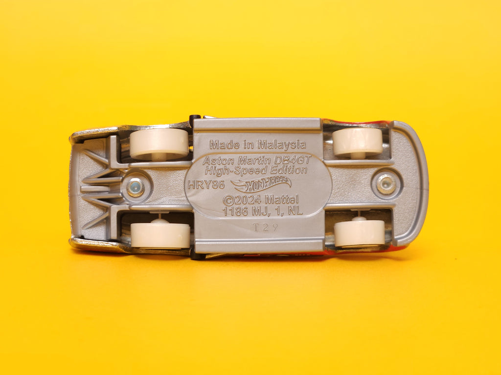 Aston Martin DB4GT High-Speed Edition: ZAMAC – 2024 Mattel Hot Wheels Basic 1st Edition