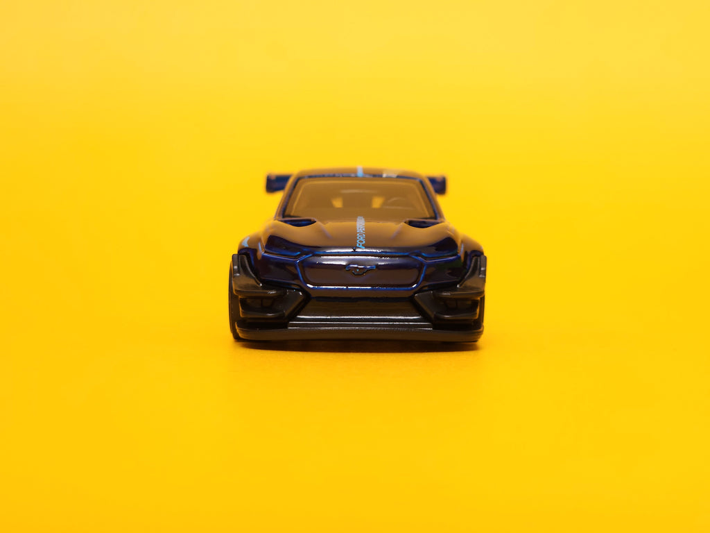 Ford Mustang Mach-E 1400: Dark Blue – 2023 Mattel Hot Wheels Basic 1st Edition
