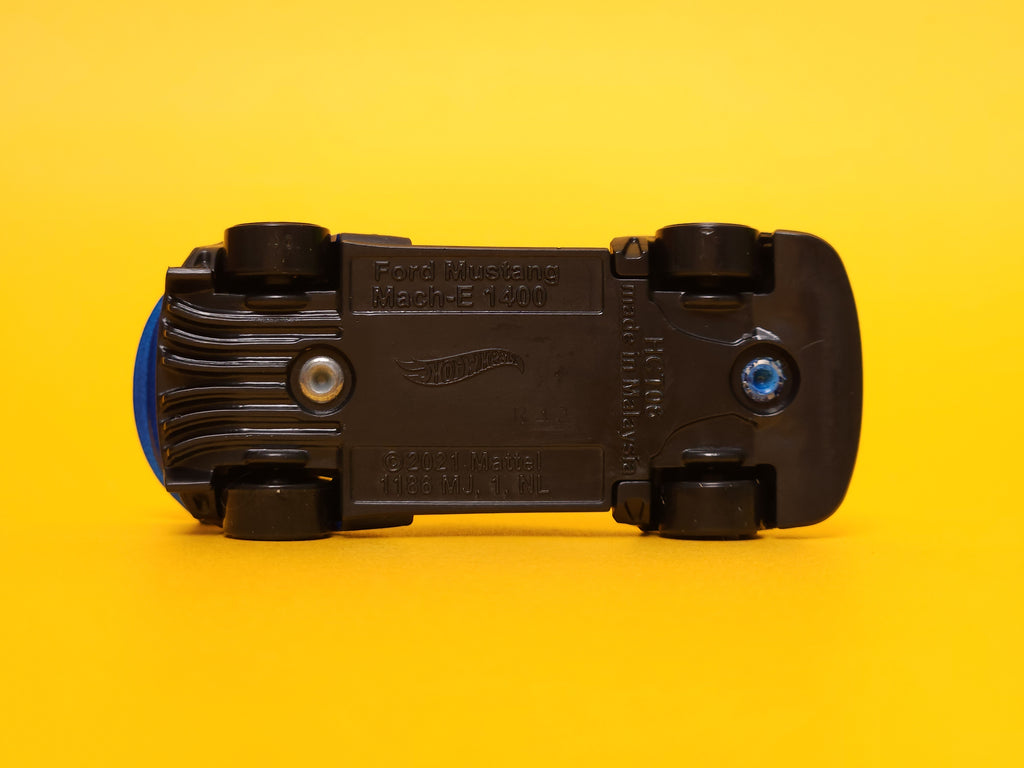 Ford Mustang Mach-E 1400: Dark Blue – 2023 Mattel Hot Wheels Basic 1st Edition