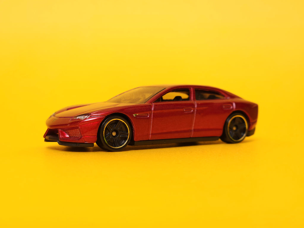 Lamborghini Estoque: Metalflake Burgundy – 2014 Mattel Hot Wheels Basic