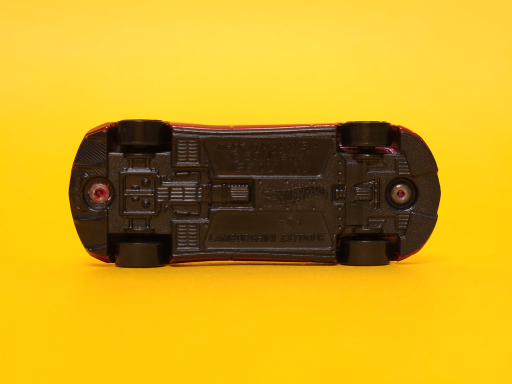 Lamborghini Estoque: Metalflake Burgundy – 2014 Mattel Hot Wheels Basic