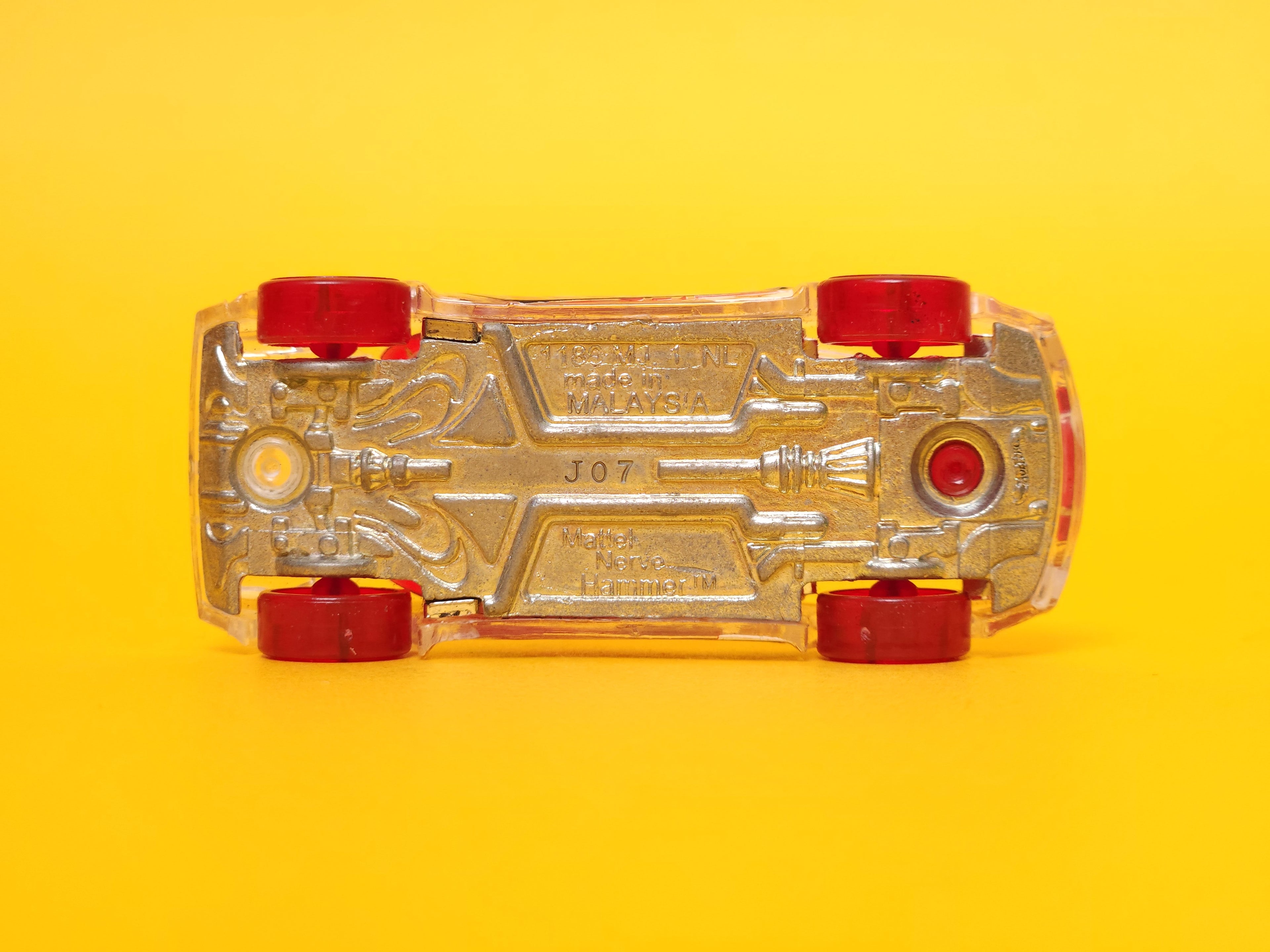 Nerve Hammer: Clear – 2015 Mattel Hot Wheels Basic
