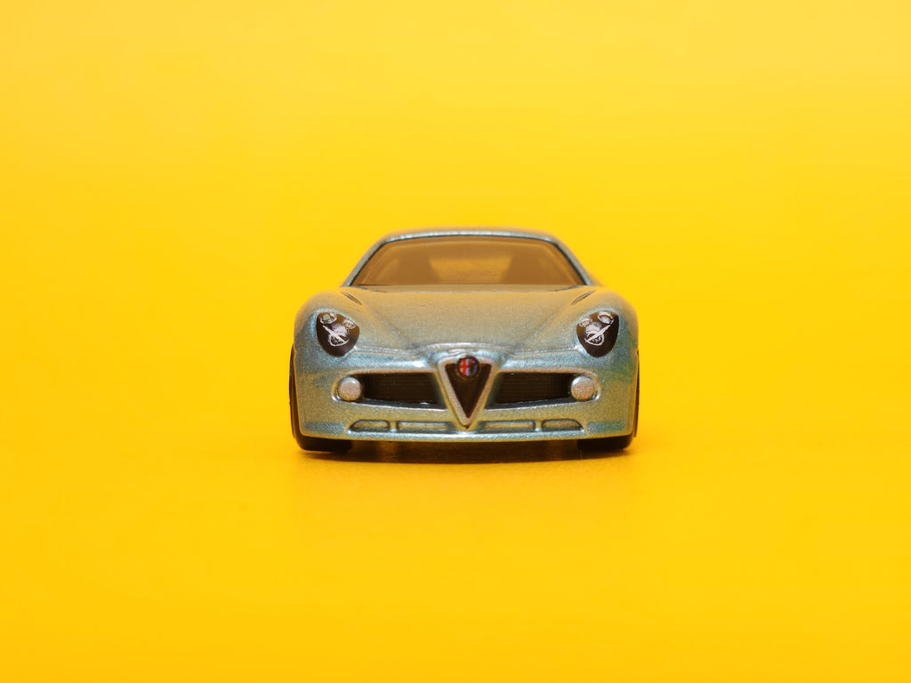 Alfa Romeo 8C Competizione: Metalflake Light blue – 2024 Mattel Hot Wheels Silver