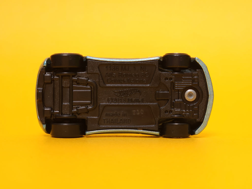 Alfa Romeo 8C Competizione: Metalflake Light blue – 2024 Mattel Hot Wheels Silver