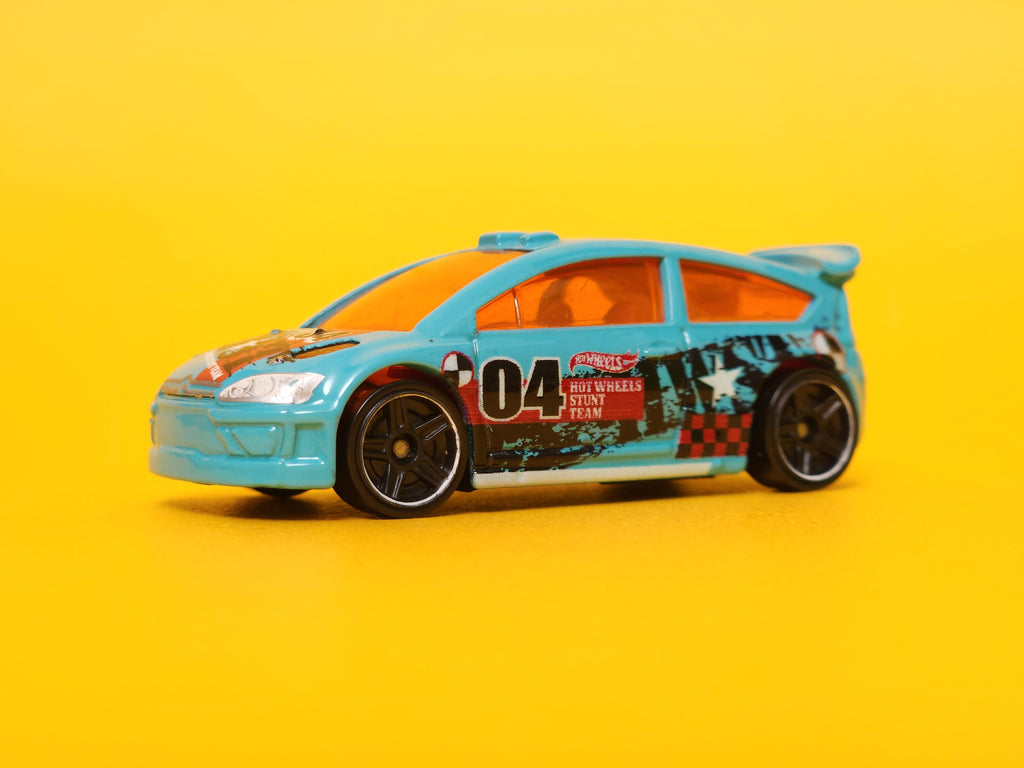 Citroën C4 Rally: Light Blue – 2012 Mattel Hot Wheels Basic