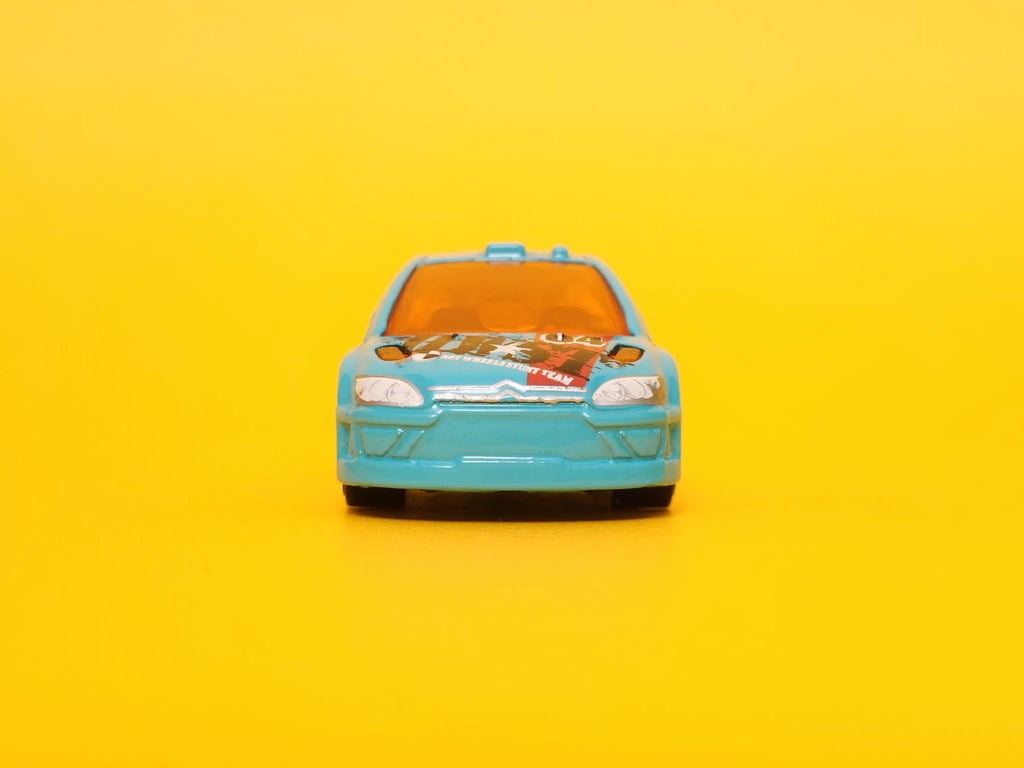 Citroën C4 Rally: Light Blue – 2012 Mattel Hot Wheels Basic