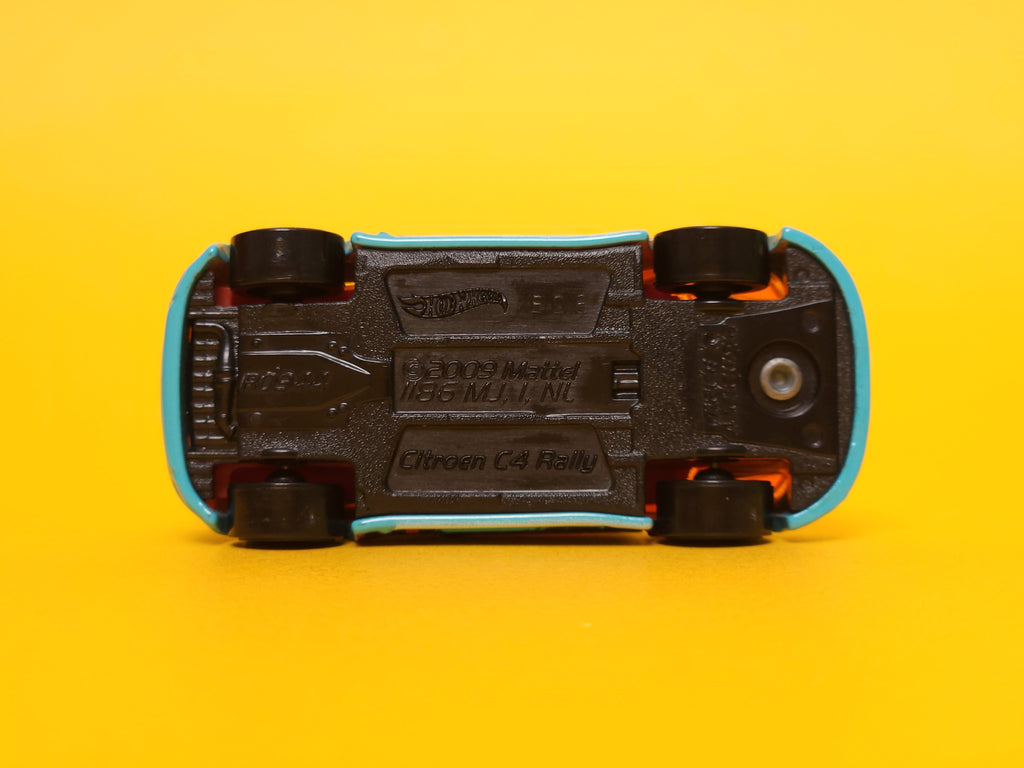 Citroën C4 Rally: Light Blue – 2012 Mattel Hot Wheels Basic