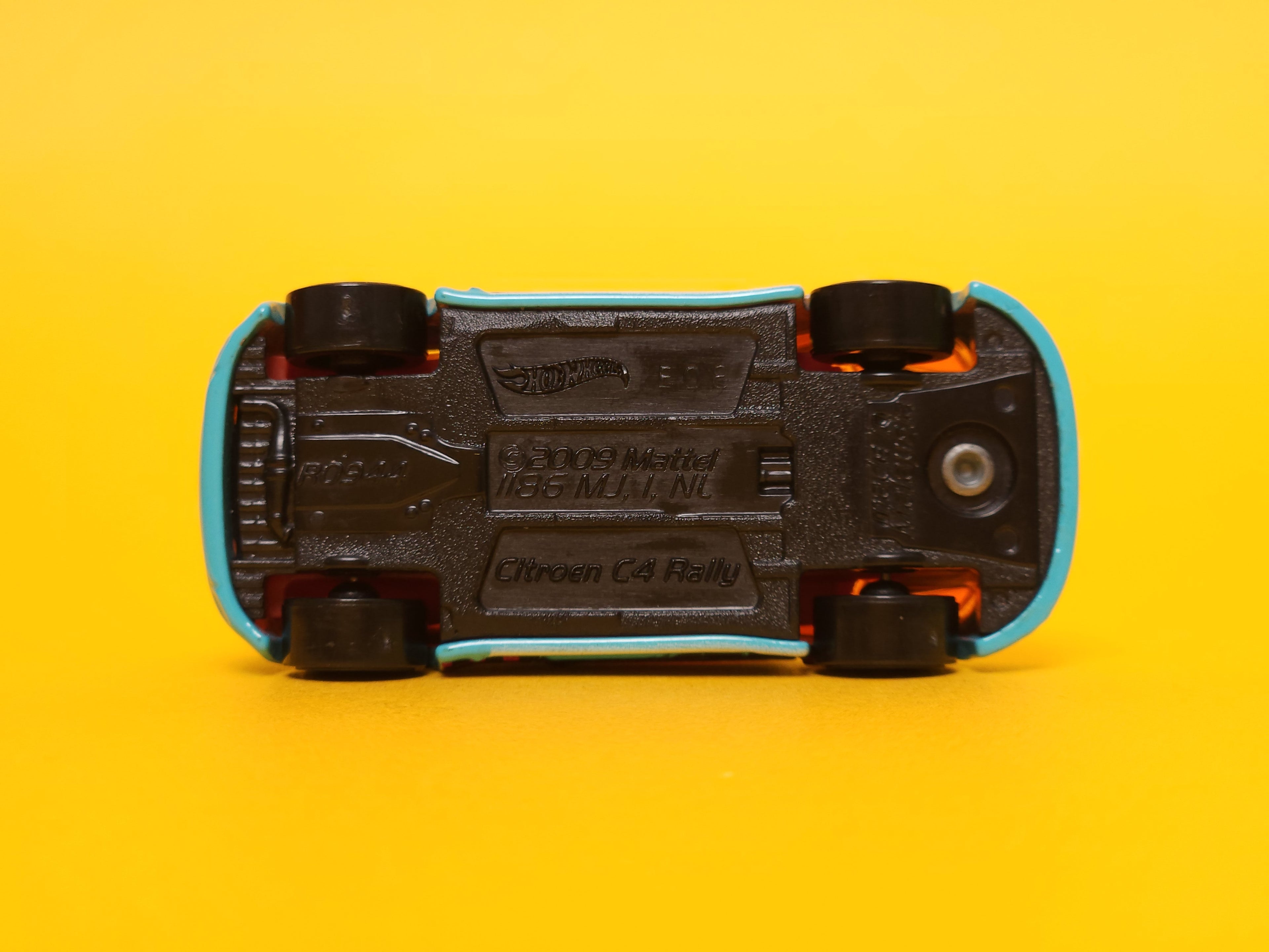 Citroën C4 Rally: Light Blue – 2012 Mattel Hot Wheels Basic