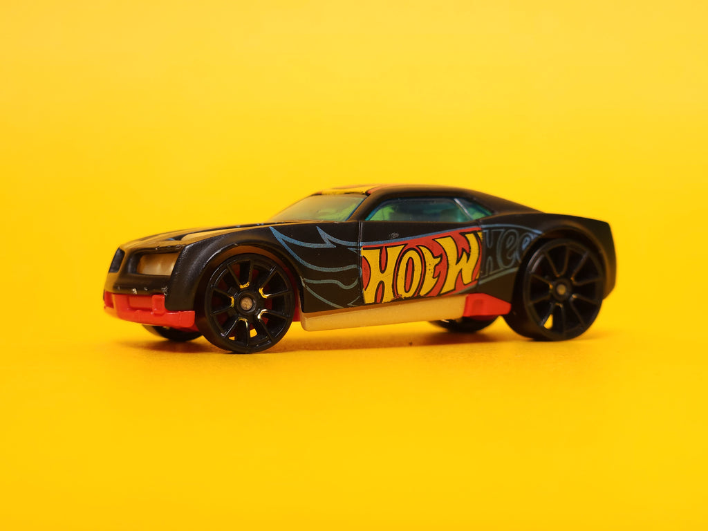 Bully Goat: Matte Black – 2015 Mattel Hot Wheels Basic