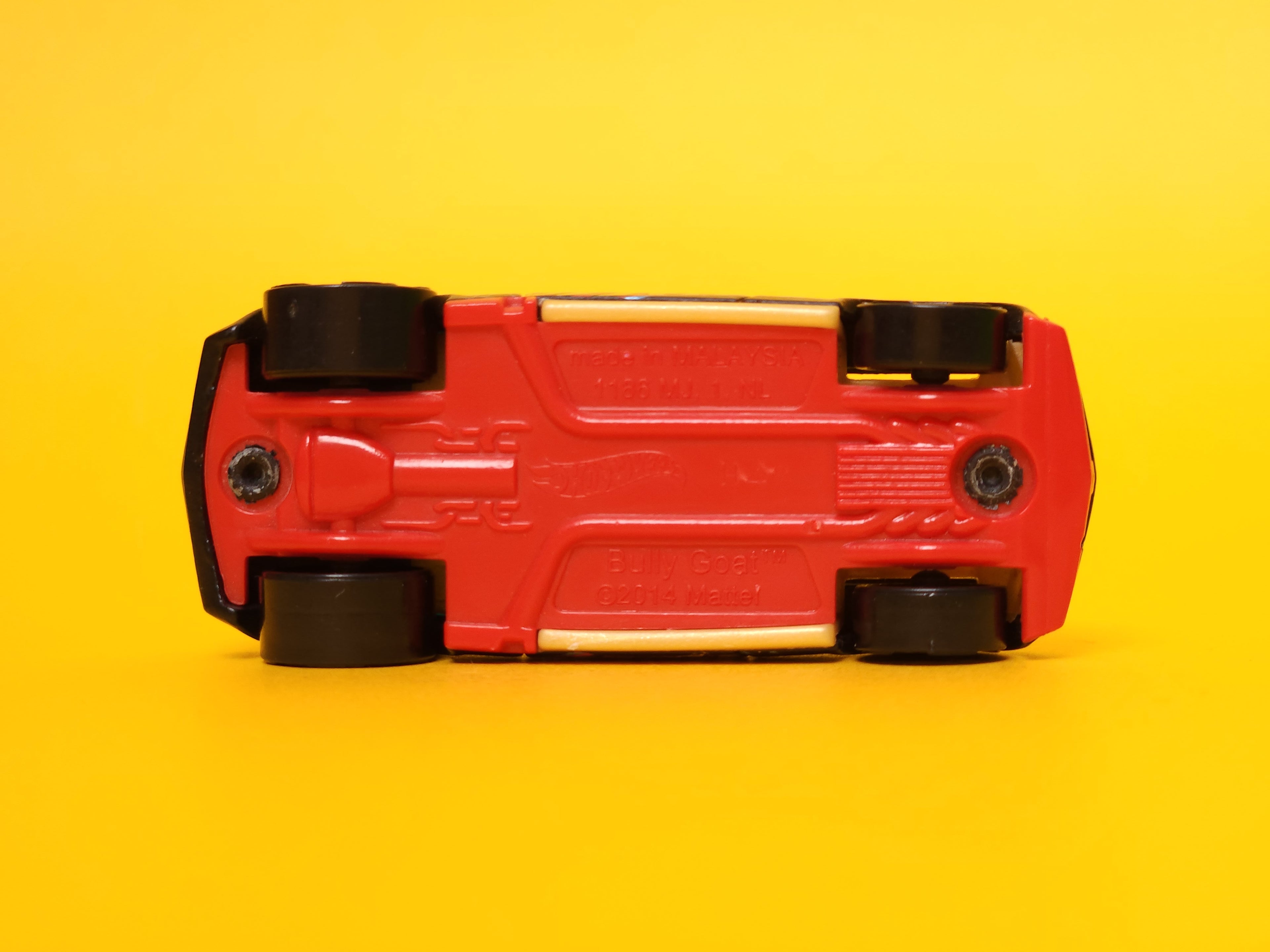 Bully Goat: Matte Black – 2015 Mattel Hot Wheels Basic