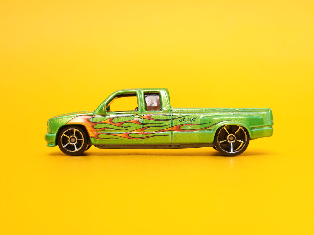 Customized C3500: Metallic Green – 2011 Mattel Hot Wheels Basic