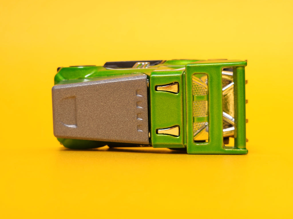 Rink Racer: Metalflake green – 2024 Mattel Hot Wheels Basic 1st Edition