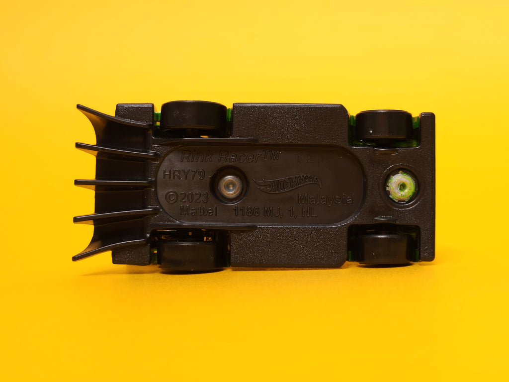 Rink Racer: Metalflake green – 2024 Mattel Hot Wheels Basic 1st Edition