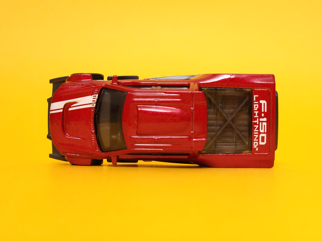 Ford F-150 SVT Lightning: Metalflake Dark Red – 2024 Mattel Hot Wheels Basic