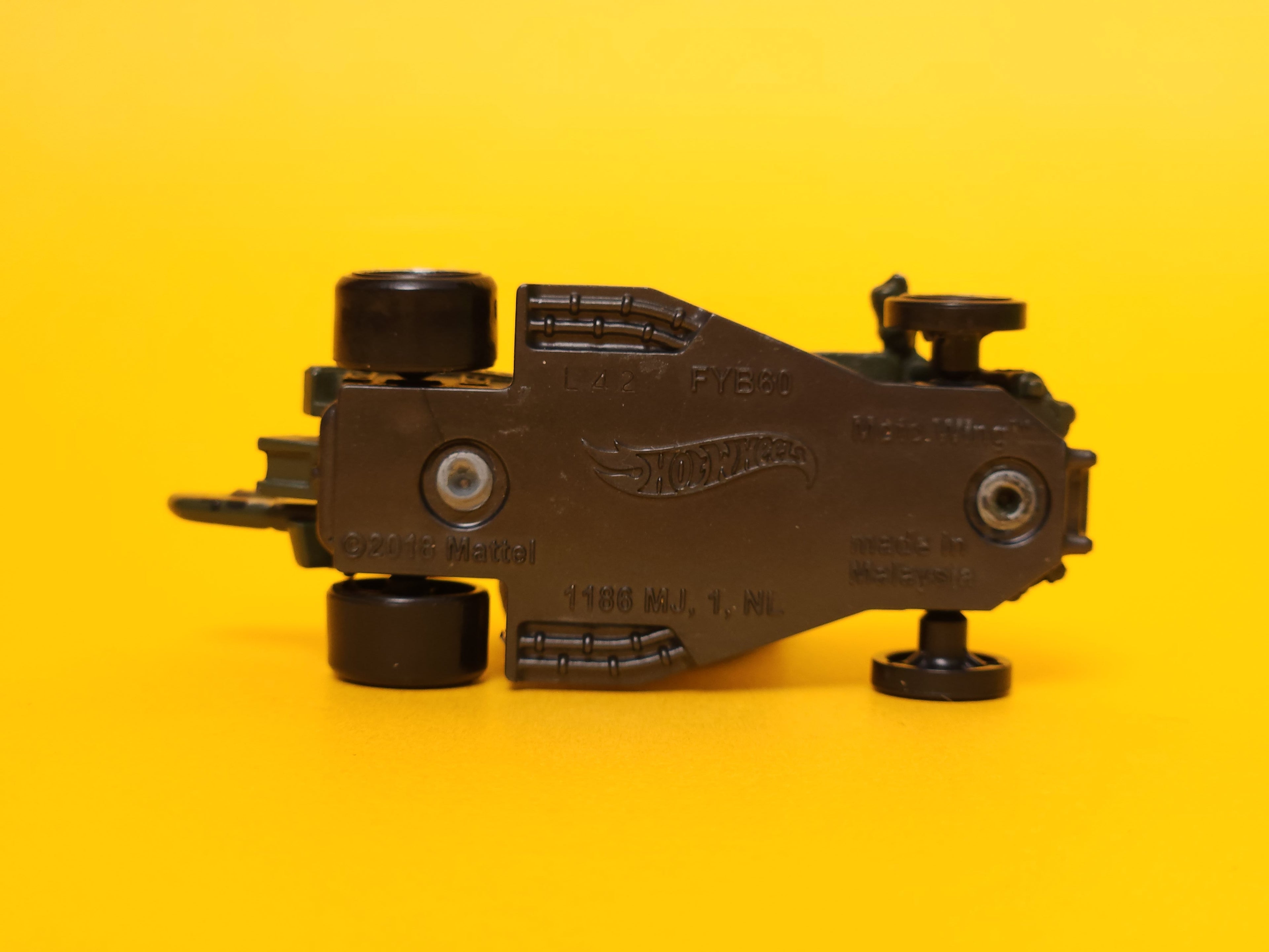 Moto Wing: Olive Green – 2019 Mattel Hot Wheels Basic 1st Edition