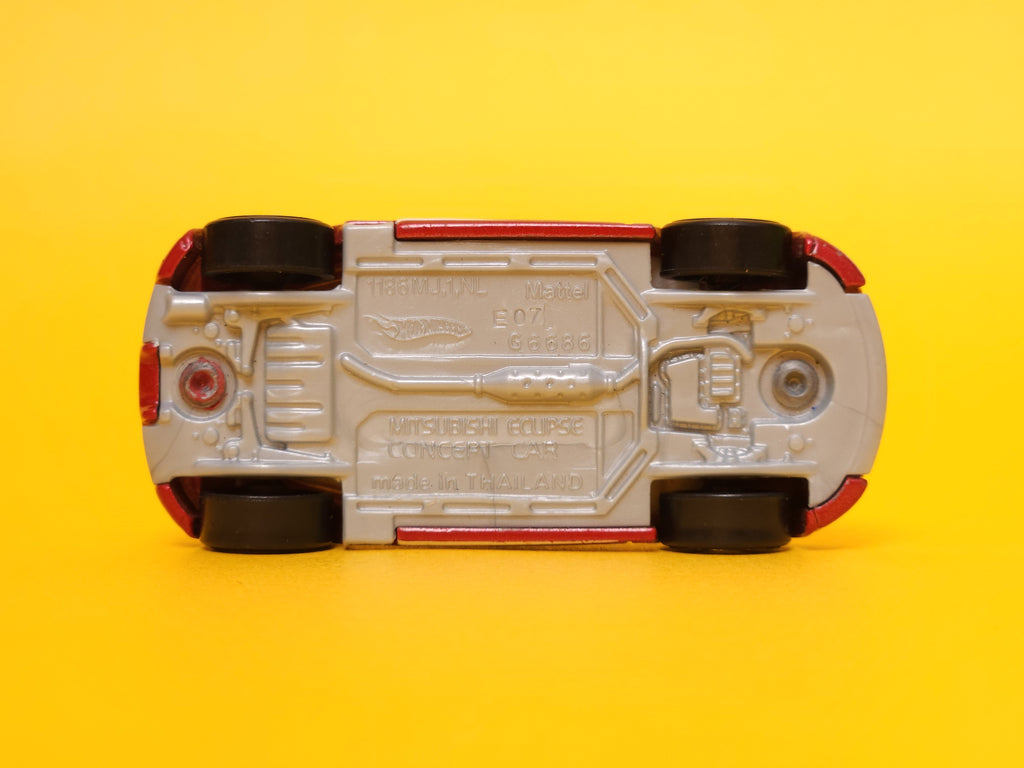 Mitsubishi Eclipse Concept Car: Red – 2012 Mattel Hot Wheels Basic