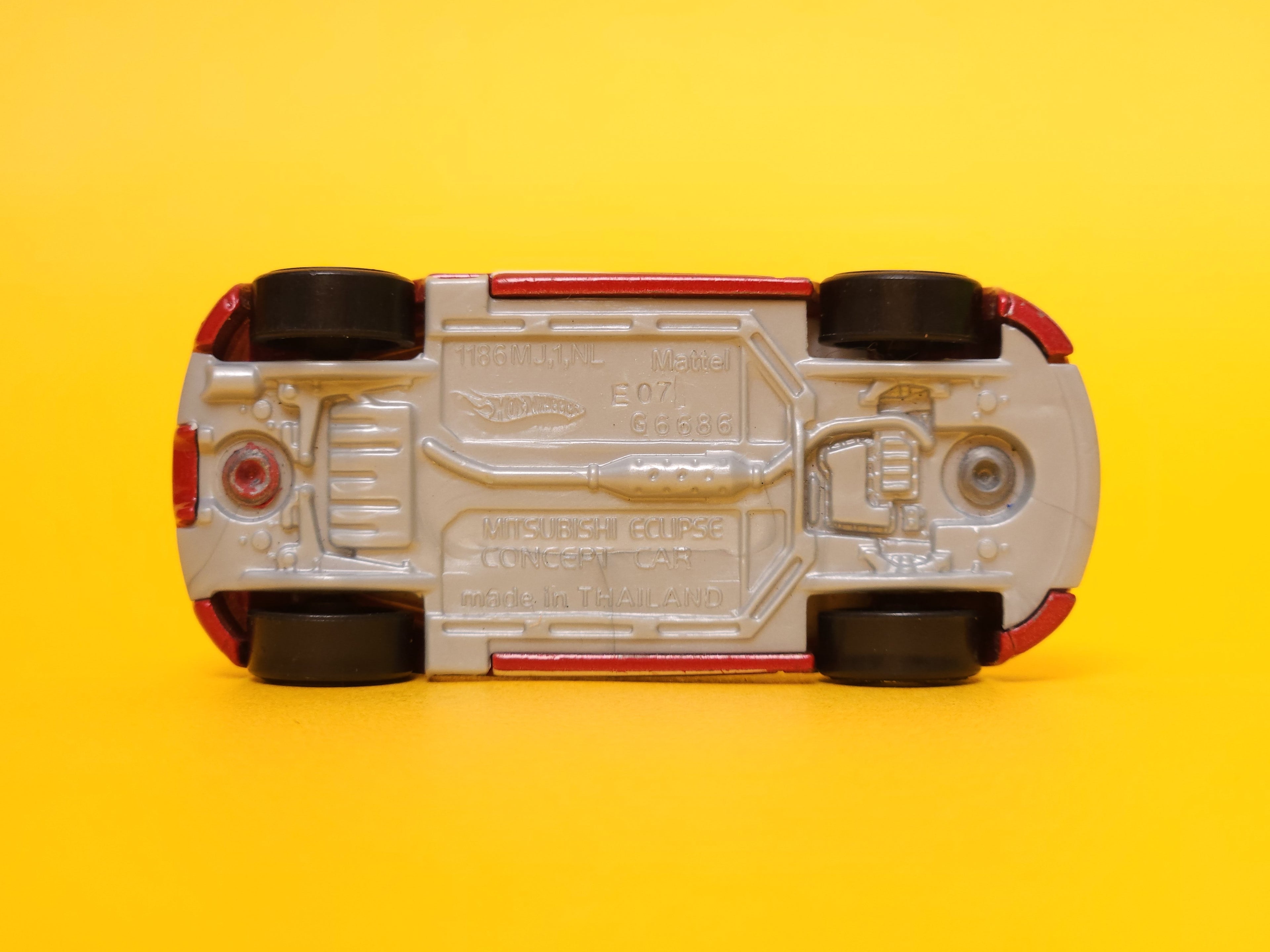 Mitsubishi Eclipse Concept Car: Red – 2012 Mattel Hot Wheels Basic