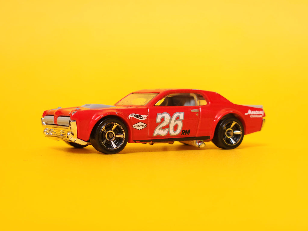 '68 Mercury Cougar: Red – 2014 Mattel Hot Wheels Basic 1st Edition