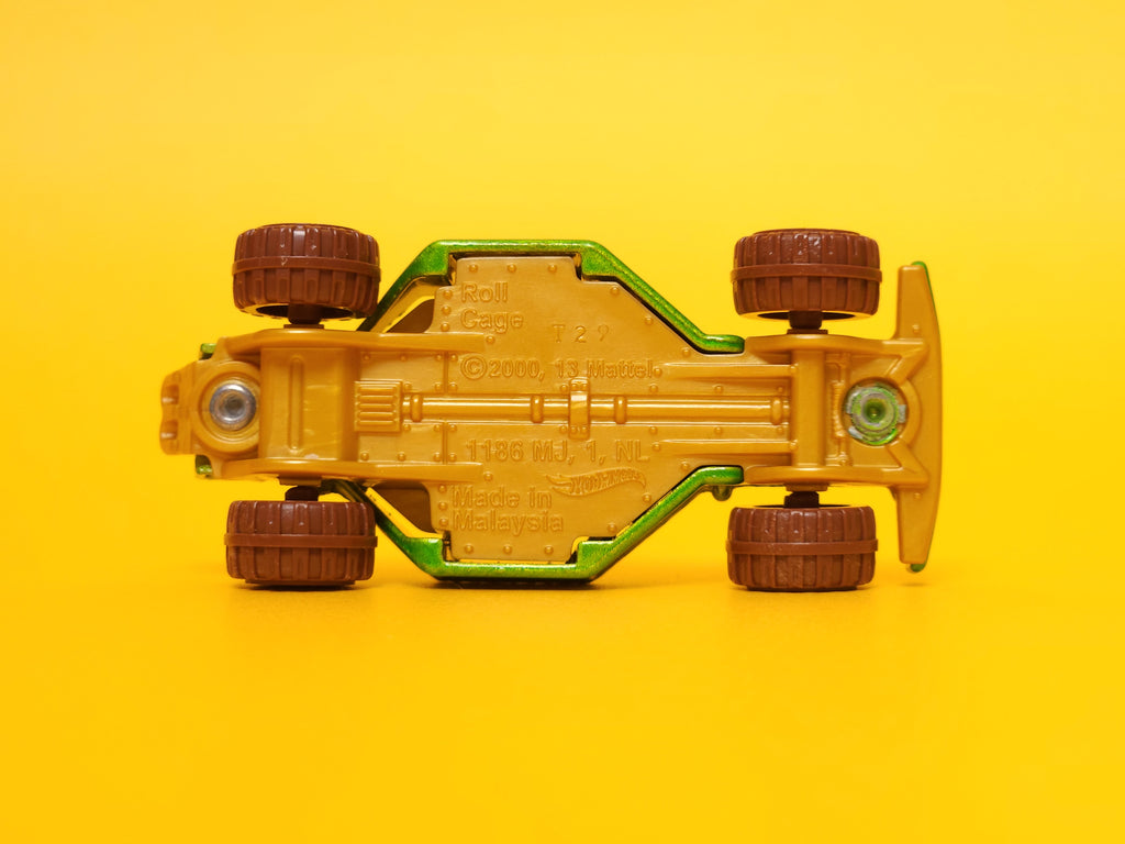 Roll Cage: Let's Race Metalflake Green – 2024 Mattel Hot Wheels Basic