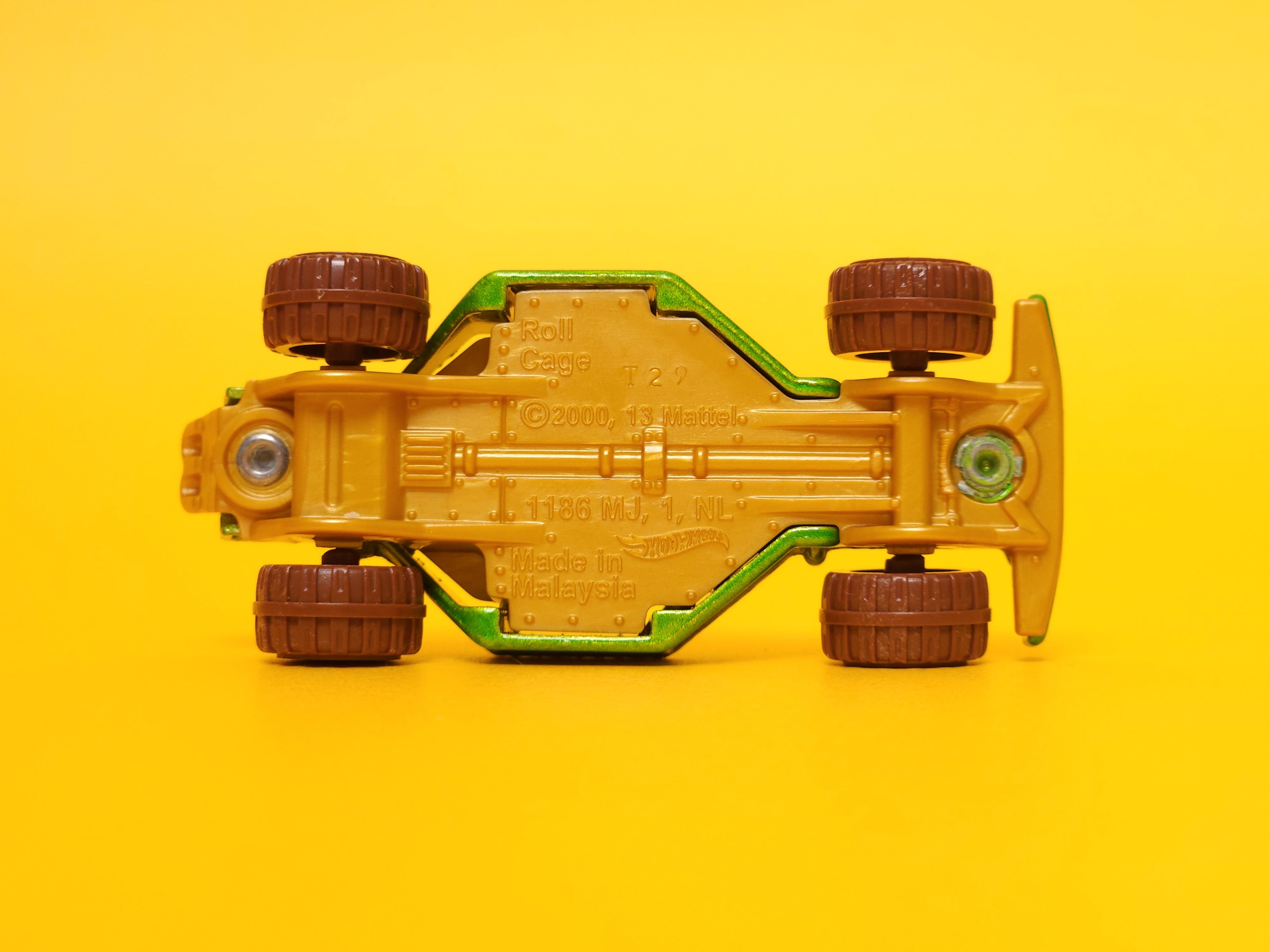 Roll Cage: Let's Race Metalflake Green – 2024 Mattel Hot Wheels Basic