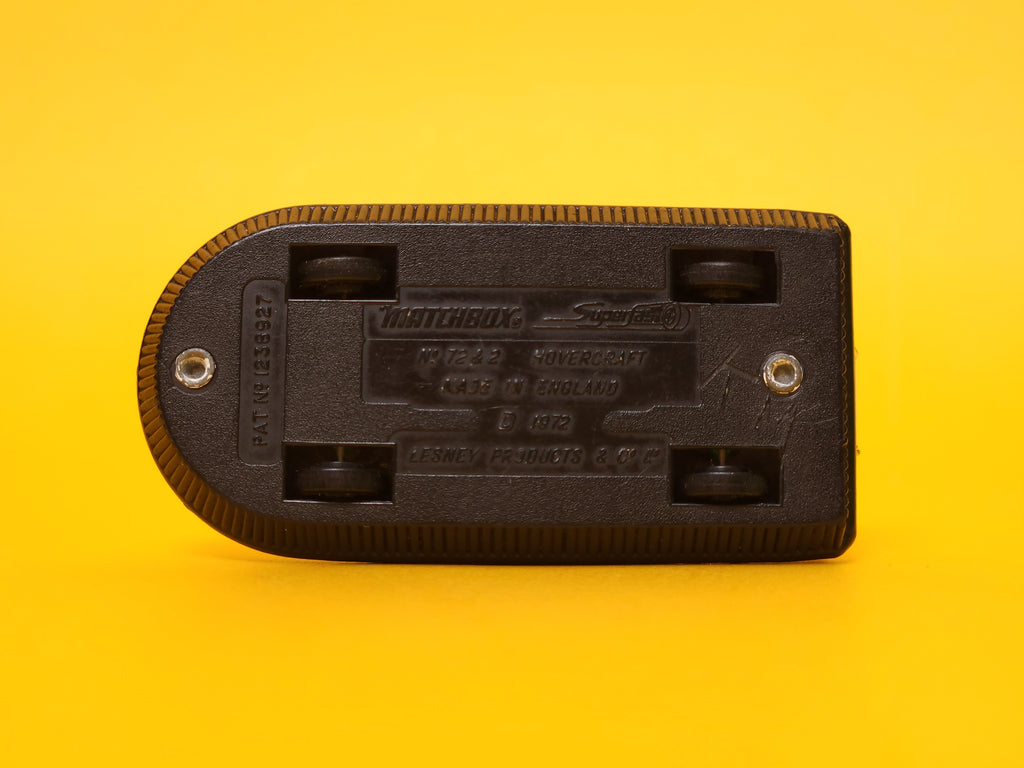 Hovercraft: White – 1972 Lesney Matchbox Basic