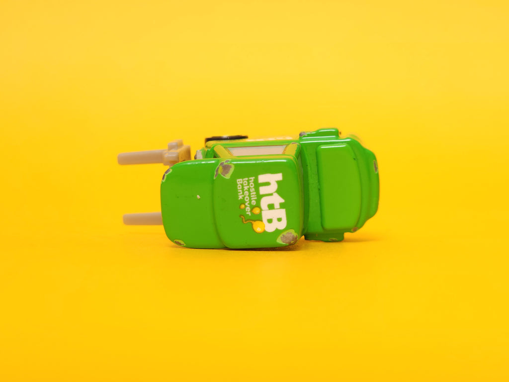 Chick Hicks Wide Pitty & Bruiser Bukowski (Blue Eyes) - 2008 Mattel Disney Pixar Cars