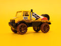 Mercedes-Benz Unimog 1300L: Yellow – 2022 Mattel Hot Wheels Silver