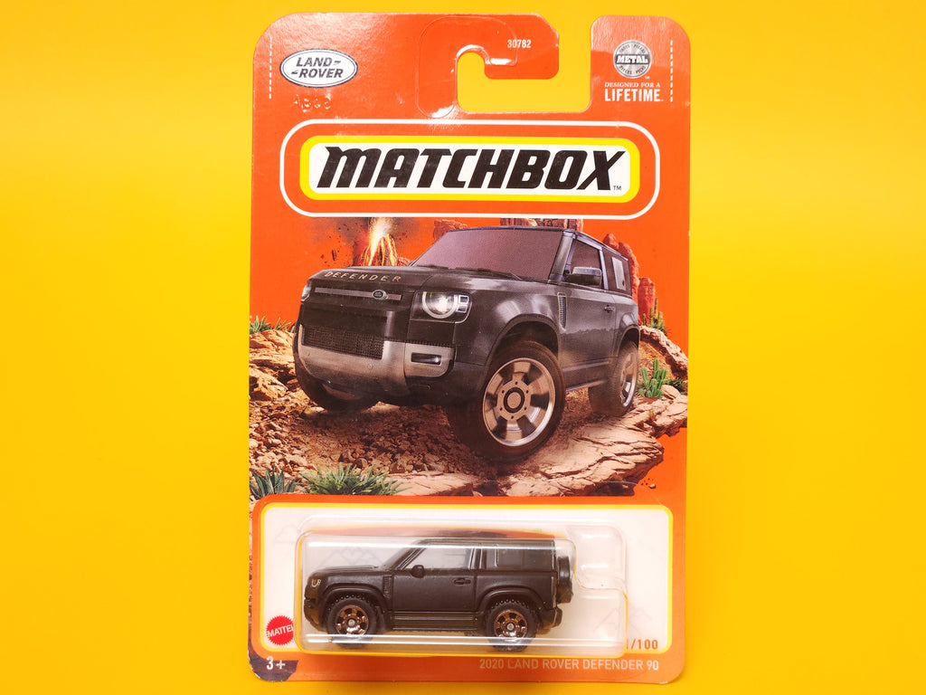 2020 Land Rover Defender: Matte Black – 2024 Mattel Matchbox Basic