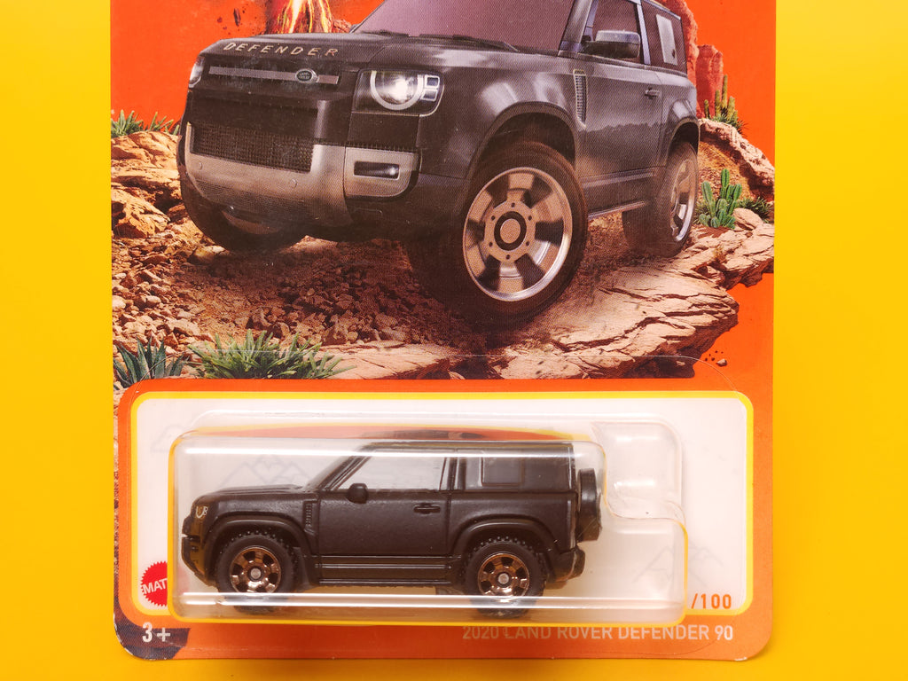 2020 Land Rover Defender: Matte Black – 2024 Mattel Matchbox Basic