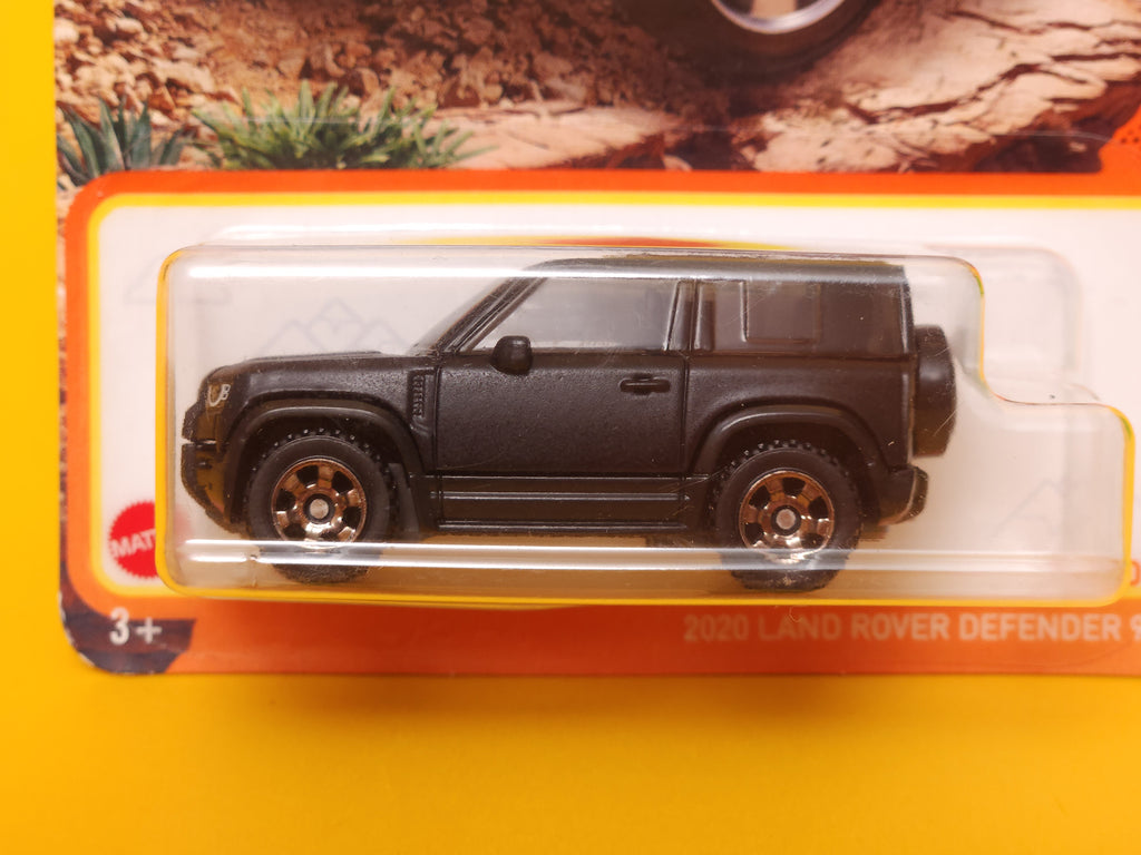 2020 Land Rover Defender: Matte Black – 2024 Mattel Matchbox Basic