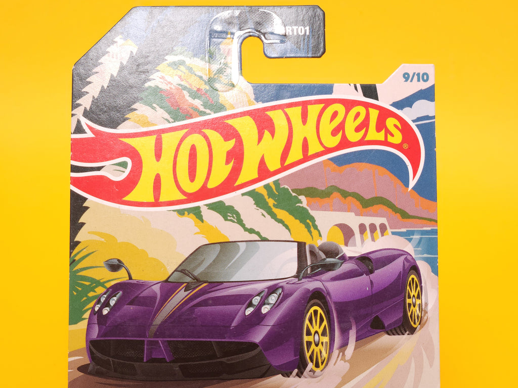 '17 Pagani Huayra Roadster: Viola Dragone – 2021 Mattel Hot Wheels Silver