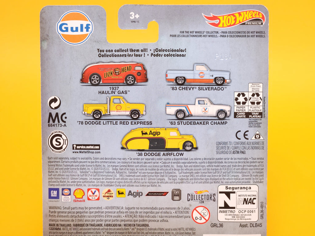 '83 Chevy Silverado: Gulf Light Blue – 2020 Mattel Hot Wheels Premium