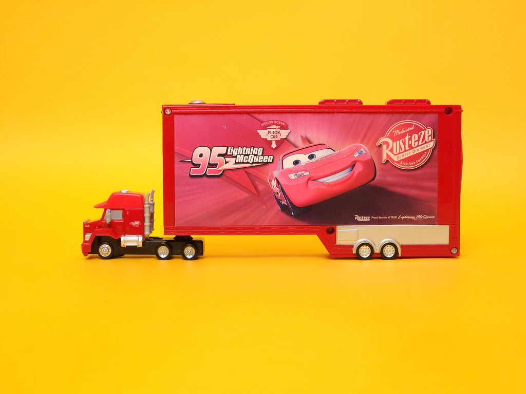 Mack Transporter Rolling Display Case – 2012 Mattel Disney Pixar Cars Micro Drifters
