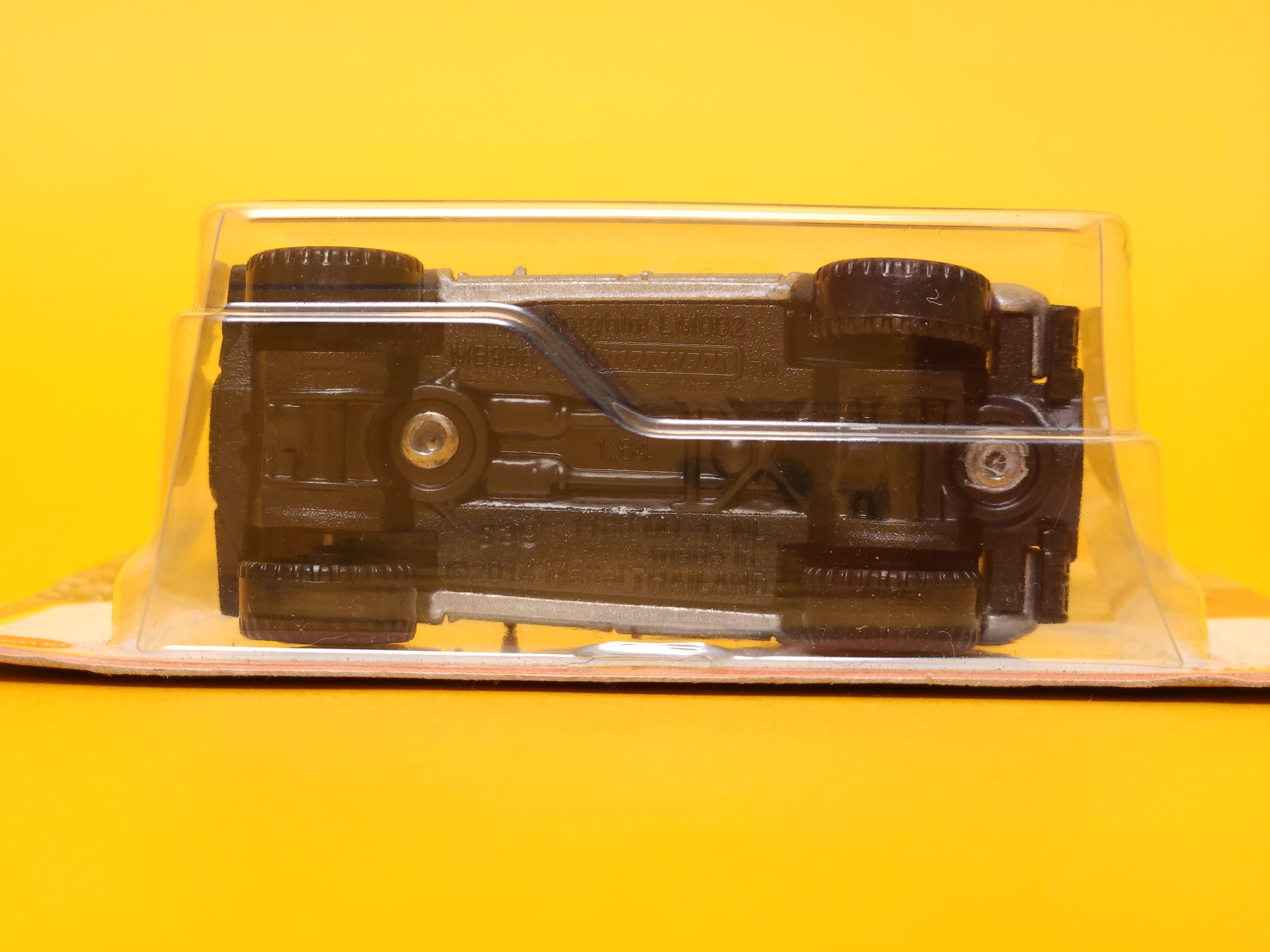 Lamborghini LM002: Matte Metalflake Silver – 2024 Mattel Matchbox Basic