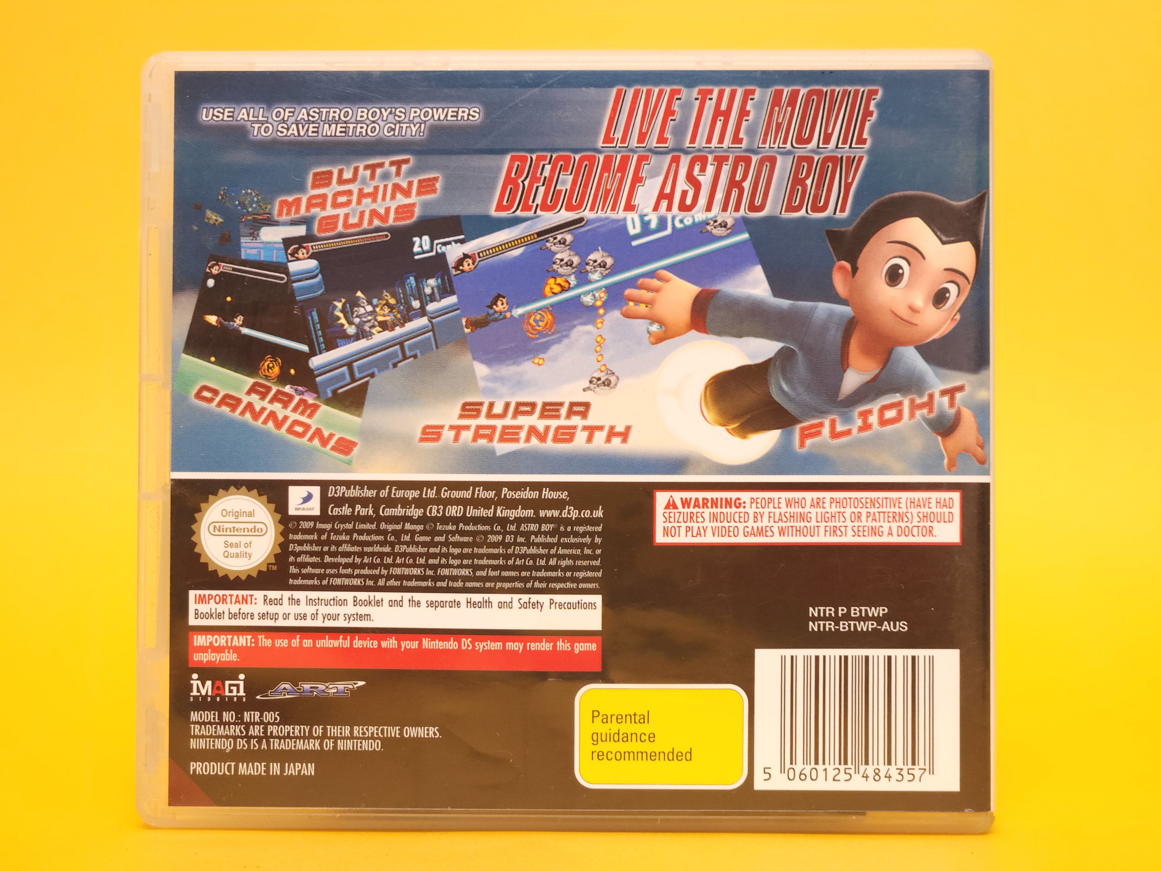 Astro Boy: The Video Game – 2009 Nintendo DS