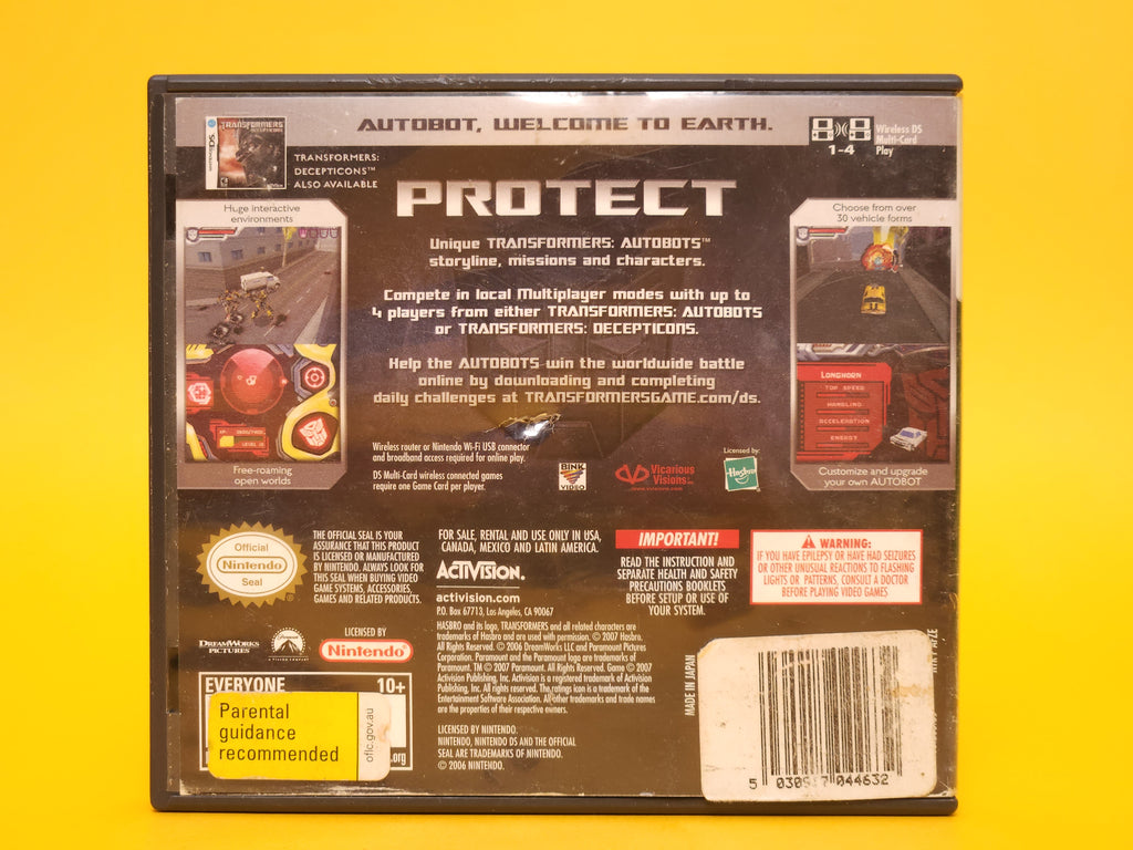 Transformers Autobots – 2007 Nintendo DS
