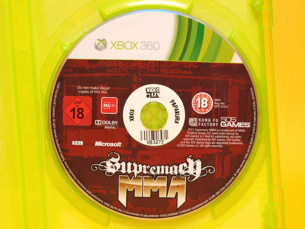 Supremacy MMA – 2011 Xbox 360