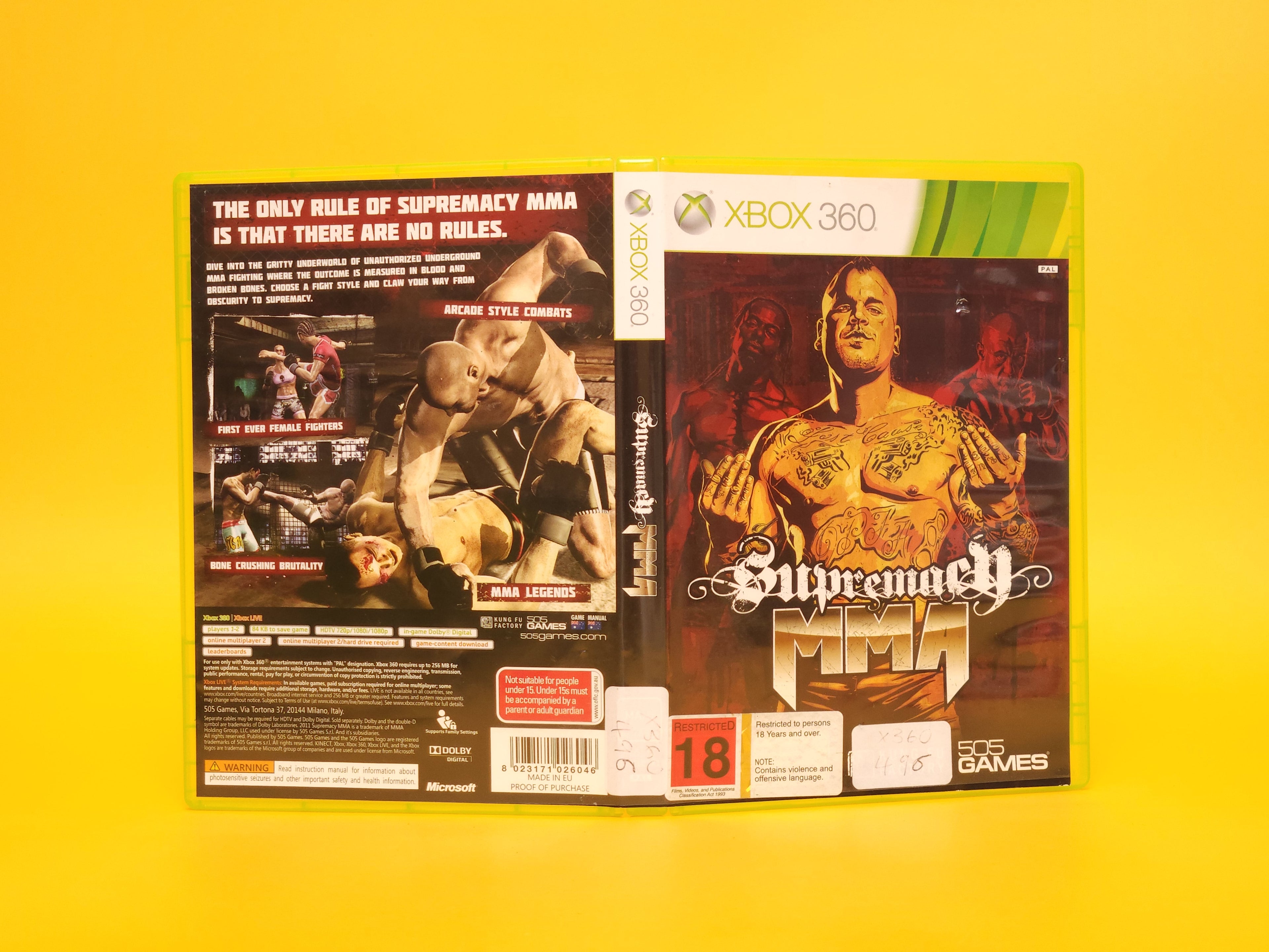 Supremacy MMA – 2011 Xbox 360